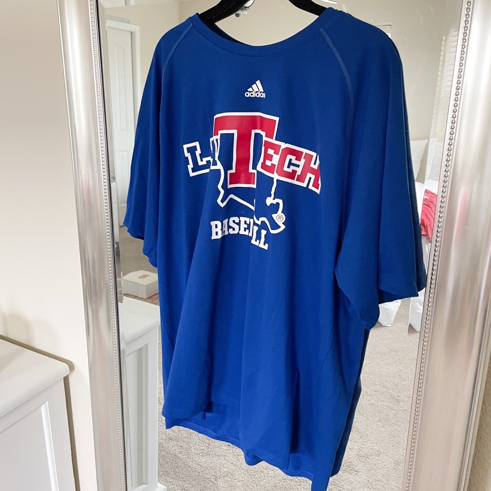 LA Tech Baseball Tee